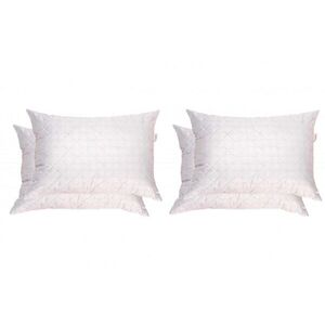 Imagine Set 4 perne matlasate Somnart din microfibra cu fibre de carbon 50x70 cm
