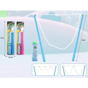 Imagine Sfoara pentru baloane uriase de sapun, include 354 ml lichid