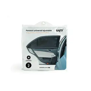 Imagine Set 2 parasolare universale auto pentru copii Saro protectie UV UPF 50+ ajustabile