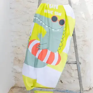 Imagine Prosop de plaja pentru copii 80x140 cm Fun in the sun