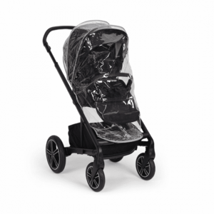 Imagine Carucior pentru copii Nuna Mixx Next Caviar cu suspensii, suport reglabil pentru picioare, sezut reversibil si accesorii incluse
