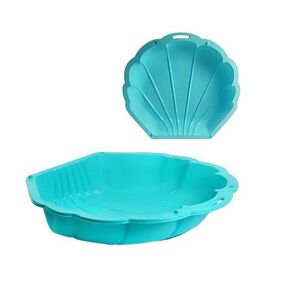 Imagine Cutie de apa si nisip Pilsan Sandpit Turcoaz, capacitate 73 litri, dimensiune 84x90x20 cm