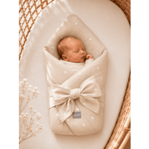 Imagine Wrap din bumbac Babyhorn pentru nou nascuti Love Sleepee