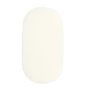 Imagine Cearceaf pentru saltea landou copii Kerstin Cream 80 x 38cm, din bumbac 100, cu elastic roata