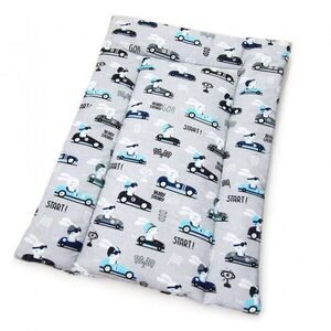 Imagine Saltea pentru masuta de infasat bebe Kerstin Bunny Drivers, cu umplutura din silicon, invelis 100 bumbac, dimensiune 50 x 70 cm