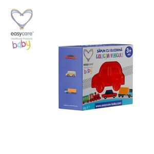 Imagine Sapun cu glicerina pentru copii forma Vehicule 60g Easycare Baby