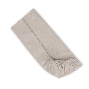 Imagine Cearceaf cu elastic pentru patut 98x65 cm din bumbac ranforce Beige Sky