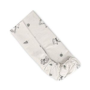 Imagine Cearceaf cu elastic pentru patut 98x65 cm din bumbac ranforce Beige Jungle