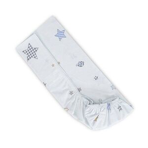Imagine Cearceaf cu elastic pentru patut 98x65 cm din bumbac ranforce Blue