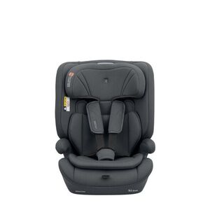Imagine Scaun auto copii Kikkaboo i-Flow i-SIZE Grey 76-150 cm, spatar reglabil in 2 pozitii, tetiera reglabila 12 pozitii, salteluta reductor inclusa, centuri de siguranta cu protectii moi, certificat R129