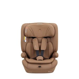Imagine Scaun auto copii Kikkaboo i-Flow i-SIZE Mocha 76-150 cm, spatar reglabil in 2 pozitii, tetiera reglabila 12 pozitii, salteluta reductor inclusa, centuri de siguranta cu protectii moi, certificat R129