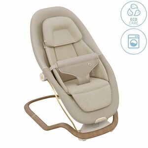 Imagine Balansoar pentru copii Maxi-Cosi Dove Pro Elegance Bronze cu vibratii, tetiera reglabila, 3 pozitii de inclinare, huse detasabile, greutate admisa 15 kg