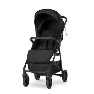 Imagine Carucior pentru copii Lorelli Zozu Black, ultrausor, pliere cu o mana, 5.8 kg, pana la 22 kg, roti cu suspensii