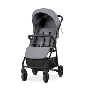 Imagine Carucior pentru copii Lorelli Zozu Grey, ultrausor, pliere cu o mana, 5.8 kg, pana la 22 kg, roti cu suspensii
