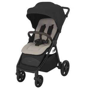 Imagine Carucior pentru copii Espiro Wave Pro Black 0-22 kg pliabil, cu suspensii, spatar reglabil, husa pentru picioare si geanta