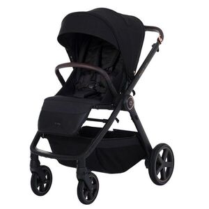 Imagine Carucior 2 in 1 pentru copii Espiro Only Stylish Black cu toate accesoriile incluse