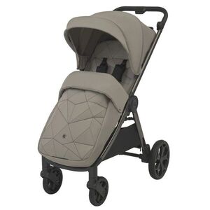 Imagine Carucior pentru copii Espiro Wind Arctic gray 0-22 kg cu suspensii, pliere automata si husa pentru picioare inclusa