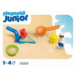 Imagine Jucarii de nisip pentru micii bucatari Playmobil Junior
