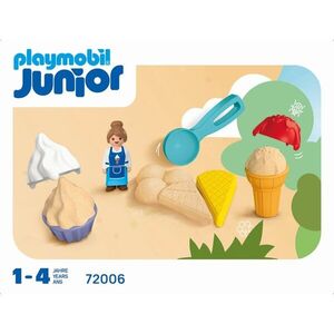 Imagine Jucarii de nisip pentru pasionatii de inghetata Playmobil Junior
