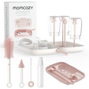 Imagine Kit perii si uscator mobil 7 in 1 Momcozy Pink
