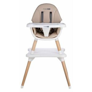 Imagine Scaun de masa FreeON Eos Beige 3 in 1 multifunctional, cu tavita reglabila si detasabila, conform cu standardul european de securitate