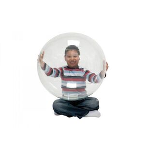 Imagine Minge fizioterapie transparenta Opti Ball 65 cm