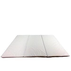 Imagine Saltea pliabila din spuma poliuretanica 120x60x5 cm Light Blue Dots