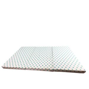 Imagine Saltea pliabila din spuma poliuretanica 120x60x5 cm Light Blue Stars