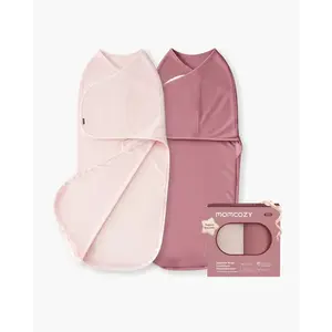 Imagine Pachet de 2 saculeti Swaddle 0-3 luni Bloom Momcozy
