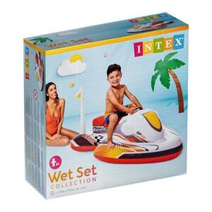 Imagine Scuter de apa gonflabil pentru copii, echipat cu un maner solid si ergonomic, design modern tip Jet Ski