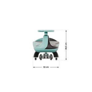 Imagine Vehicul copii Plasmacar gravitational Tulano Focus 35 Mint, roti luminoase din cauciuc, scaun ergonomic si spatios, greutate maxima admisa 100 kg