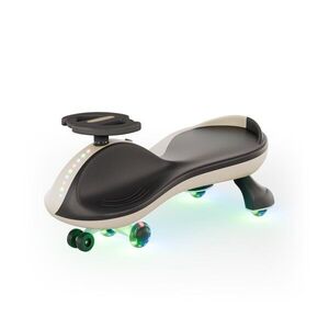 Imagine Vehicul copii Plasmacar gravitational Tulano Focus 35 Beige, roti luminoase din cauciuc, scaun ergonomic si spatios, greutate maxima admisa 100 kg