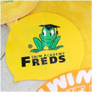 Imagine Casca de inot din silicon Freds Swim Academy model cu imprimeu