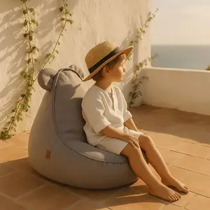 Imagine Fotoliu tip puf Premium MeowBaby Outzy Teddy Bean bag