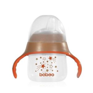 Imagine Cana Baboo cu tetina din silicon Au Naturale 150 ml, 6 luni+