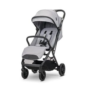 Imagine Carucior pentru copii Calista Grey, pliere automata, cadru din aluminiu, spatar reglabil 3 pozitii, copertina extensibila, 0-48 luni, pana la 22 kg