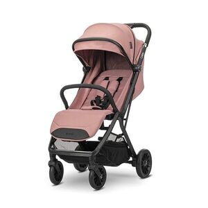 Imagine Carucior pentru copii Calista Pink, pliere automata, cadru din aluminiu, spatar reglabil 3 pozitii, copertina extensibila, 0-48 luni, pana la 22 kg