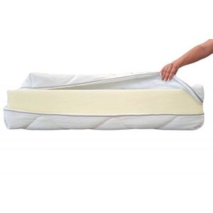 Imagine Husa matlasata pentru saltea Somnart lavabila, detasabila si cu fermoar 100 x 200 x 18 cm