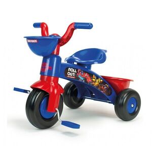 Imagine Tricicleta pentru copii Injusa Transformers, cu pedale, 62x42x46 cm, greutate admisa 25 kg, 1-3 ani