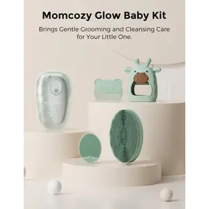 Imagine Set de ingrijire pentru nou nascut Momcozy Glow Baby Kit 6 piese