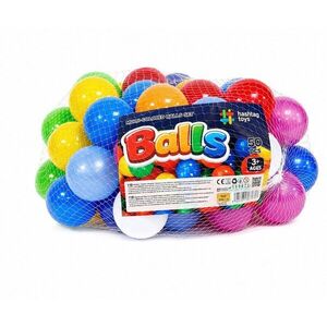 Imagine Set 50 de mingi din plastic, cu diametrul de 6 cm