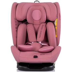 Imagine Scaun auto pentru copii Chipolino Techno iGrow Powder Pink, I-Size, 40-150 cm, cu sistem Isofix si sezut rotativ