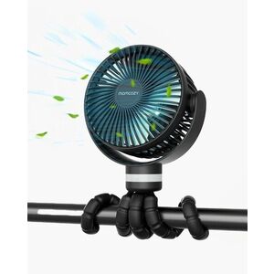 Imagine Ventilator portabil pentru carucior Momcozy black