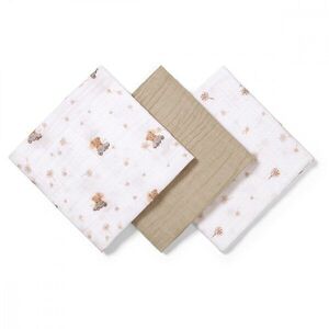 Imagine Set 3 scutece din muselina super soft Babyono 34815 din bumbac 70x70 cm