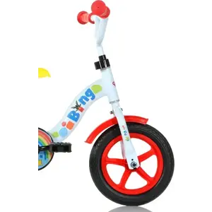 Imagine Bicicleta pentru copii Dino Bikes Bing, 10 inch, inaltime utilizator 78-90 cm, roti ajutatoare, sa reglabila, greutate admisa 30 kg