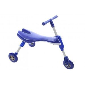 Imagine Tricicleta pliabila pentru copii Kids Scuttle Bug Albastru, cadru metalic, 3 roti din silicon, greutate admisa 20 kg