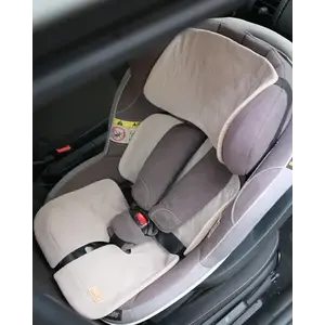 Imagine Insert antitranspiratie din in pentru scaun auto BabyLy, design 3D, respirabil
