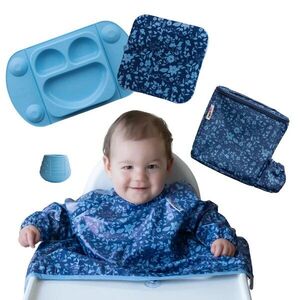 Imagine Set premium pentru diversificare Fleur Jardin albastru