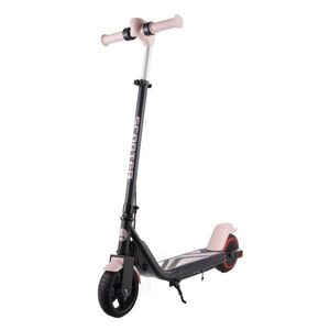 Imagine Trotineta electrica pentru copii KidsCare E70 Roz, motor 130W, baterie 24V 2.5Ah, viteza 14 kmh, lumini