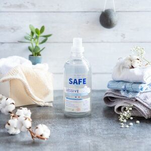 Imagine Detergent Bio pentru rufe, parfum proaspat de bumbac, fara alergeni Safe 1000 ml